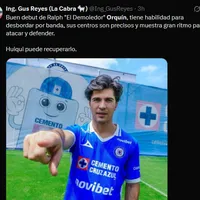 La afición de Cruz Azul reaccionó al debut de Ralph Orquín vs. América