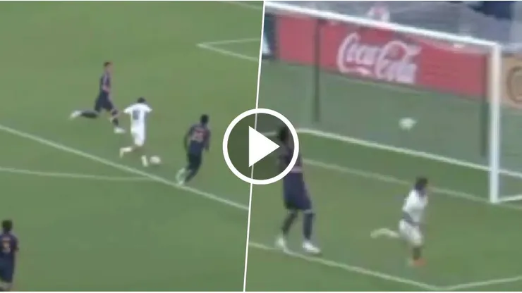 Luka Romero abrió el marcador en el amistoso de Cruz Azul vs. LA Galaxy