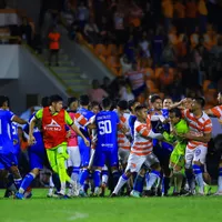 El conato de bronca que provocó el DT de Cruz Azul Hidalgo