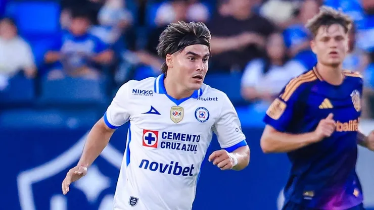 Luka Romero, una de las figuras de la gira de Cruz Azul.