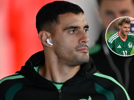 Germán Berterame defendió a Santi Giménez en la Selección Mexicana