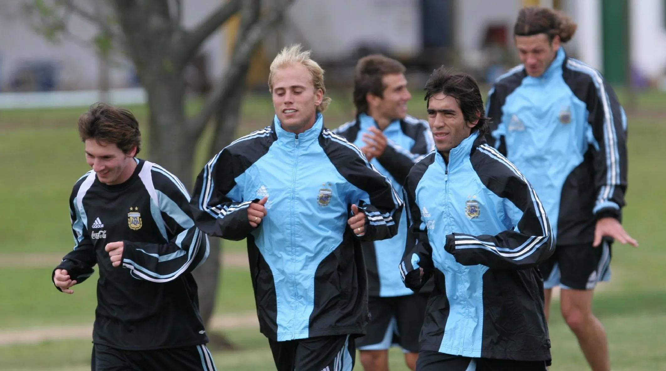 El Chelito Delgado fue protagonista en los primeros pasos de Lionel Messi con la Selección Argentina.