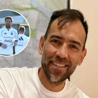 Chelito Delgado y su protagonismo en los inicios de Messi con Argentina