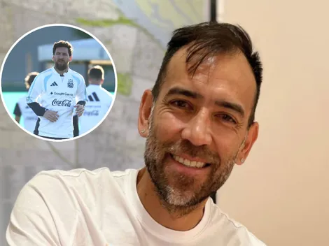 Chelito Delgado y su protagonismo en los inicios de Messi con Argentina