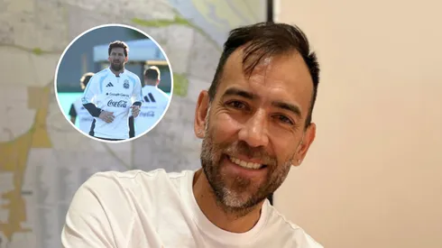 El Chelito Delgado recordó su protagonismo en los primeros pasos de Lionel Messi con Argentina.