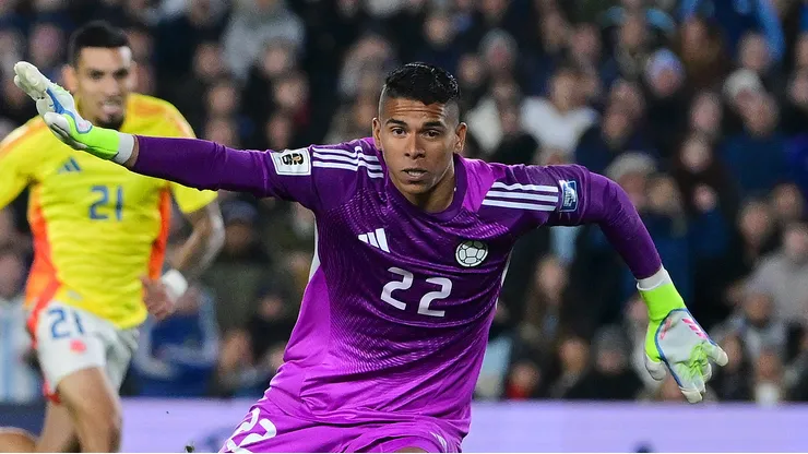 Kevin Mier fue titular en la Selección Colombia.Kevin Mier of Colombia during the FIFA World Cup 2026 South American Qualifier match between Argentina and Colombia at Estadio Más Monumental Antonio Vespucio Liberti on June 10, 2025 in Buenos Aires, Argentina. (Photo by Marcelo Endelli/Getty Images)