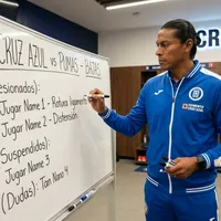 Todas las bajas que tendría Cruz Azul vs. Pumas: 3 son clave
