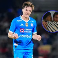 Brilla en Boca Juniors y ostentó una playera de Palavecino en redes
