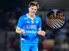 Brilla en Boca Juniors y ostentó una playera de Palavecino en redes