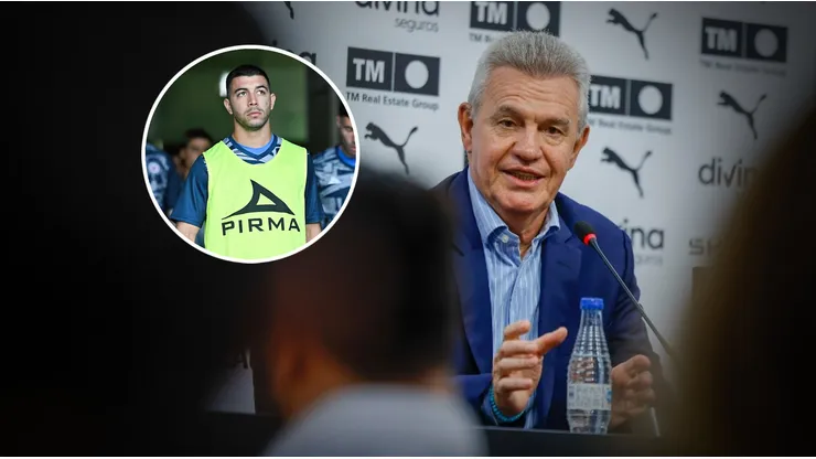 Javier Aguirre respondió sobre la presencia del agente de Lira en España.