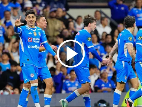 Arrolladora goleada de Cruz Azul ante Juárez