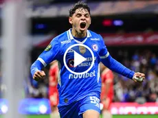 Joyita celeste: Roger González anotó el 5-0 de Cruz Azul frente a Juárez