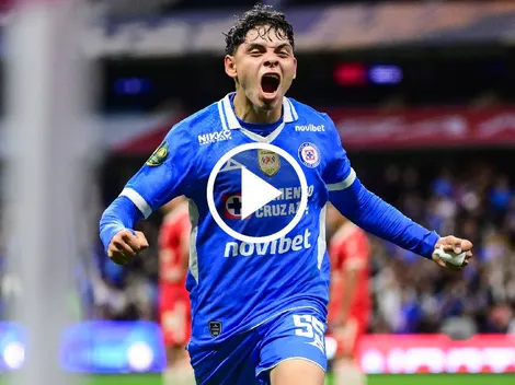 Joyita celeste: Roger González anotó el 5-0 de Cruz Azul frente a Juárez