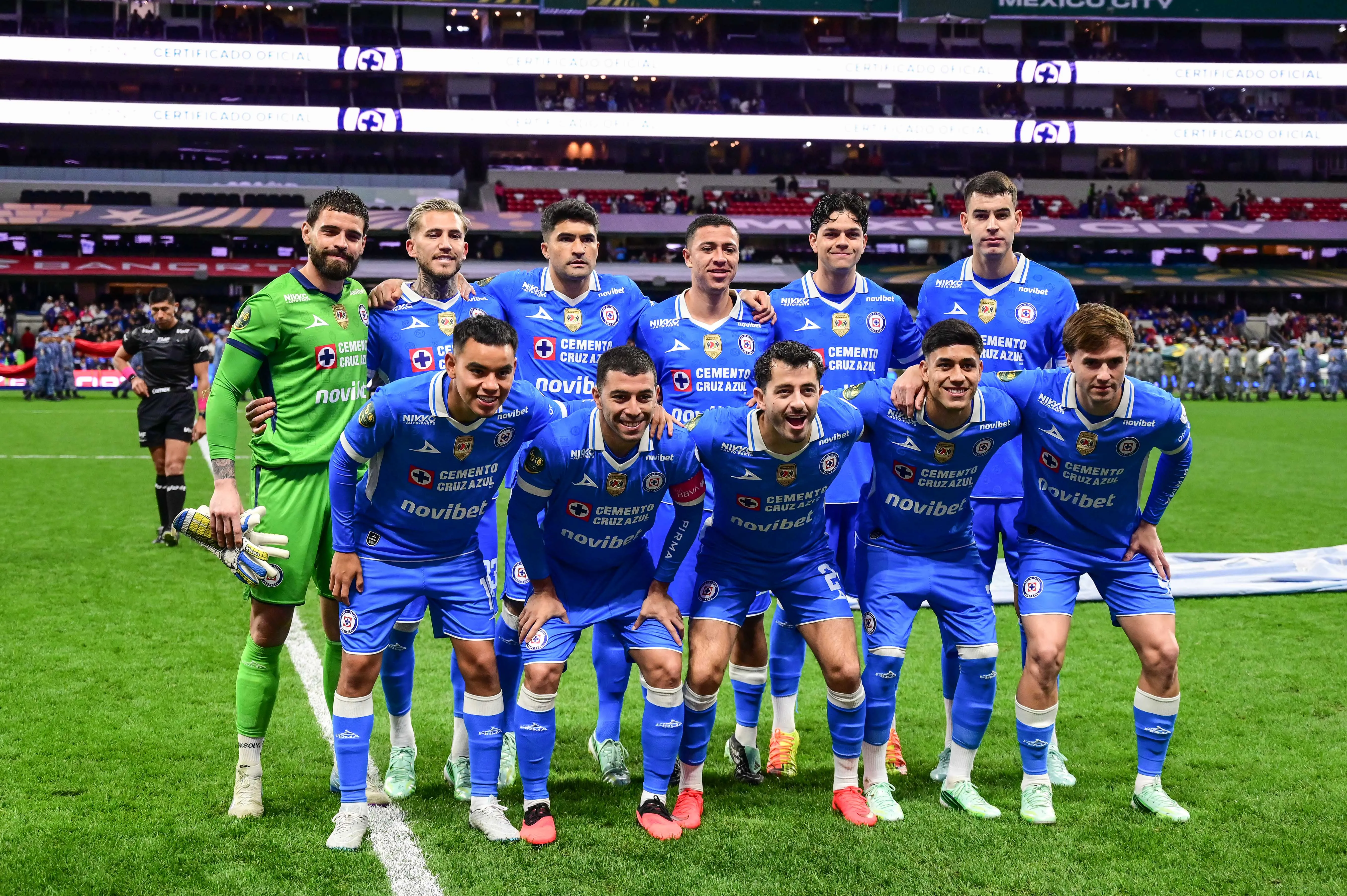 El once titular de Cruz Azul ante Bravos. (Imago 7)