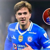 Palavecino dedicó su gol a Paradela en la goleada de Cruz Azul vs. Juárez