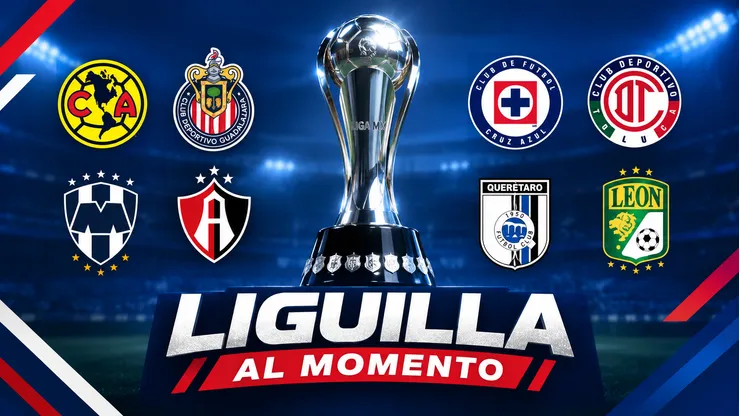 Liguilla al momento del Apertura 2026.