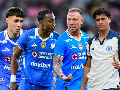 Bajas, dudas y regresos en Cruz Azul contra Pachuca