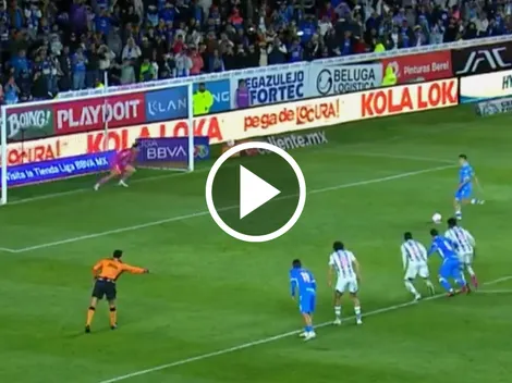 Definió como crack: el gol de penal de Montaño a Pachuca