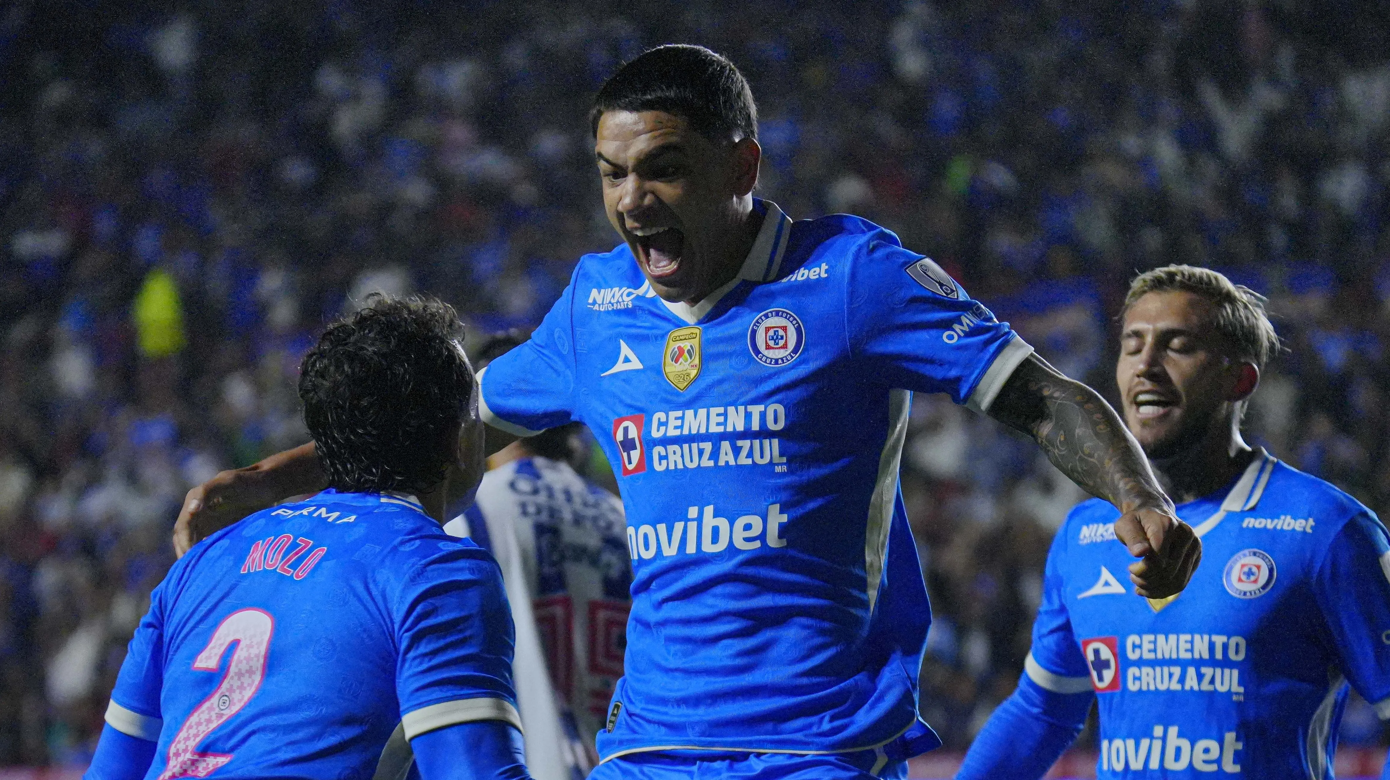 Gabriel Fernández volvió a anotar con Cruz Azul.