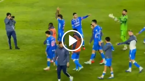 El gesto de Erik Lira y Andrés Gudiño con la afición de Cruz Azul que no se vio en TV.