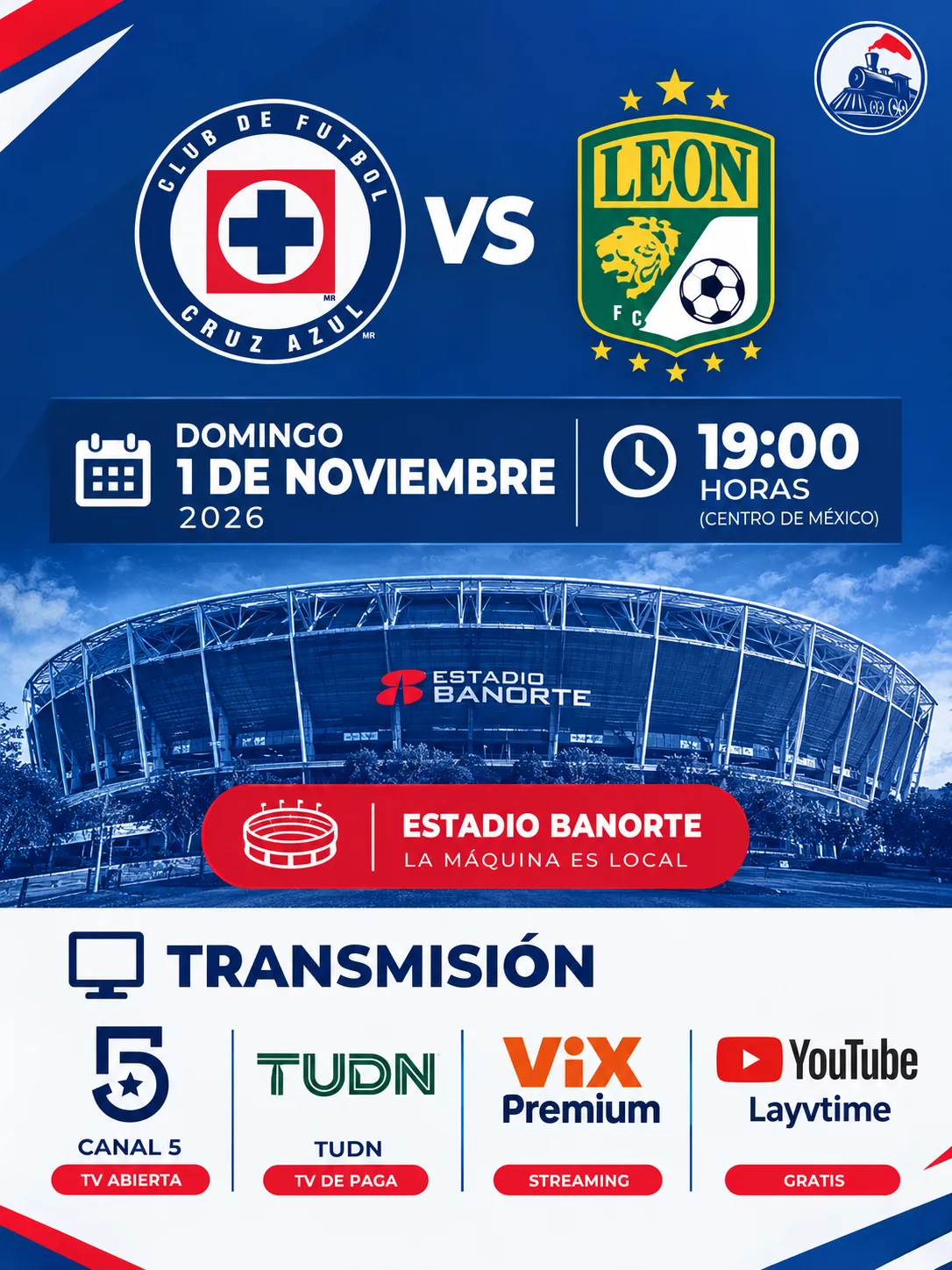Día, hora y TV de Cruz Azul vs. León. (Especial)
