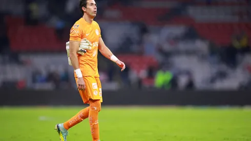 Óscar Jiménez defendiendo el arco americanista