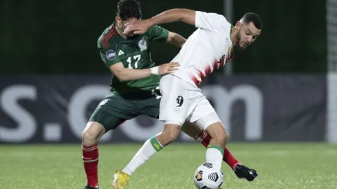 Israel Reyes cumplió al jugar los 90 minutos con el Tricolor.