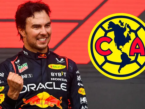 ¡Reconocimiento de grandeza del América para el Checo Pérez!