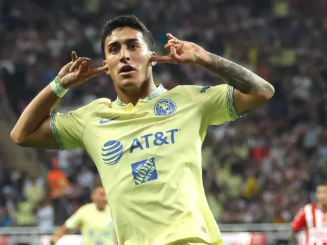 GOLAZO de Zendejas para abrir el marcador en Guadalajara