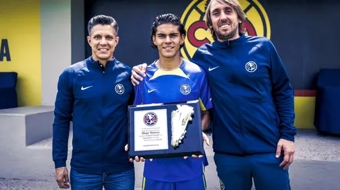 El joven azulcrema fue campeón de goleo individual Sub 18.