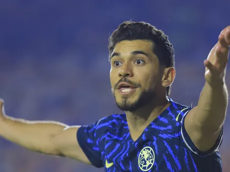 VIDEO: el águila que asustó a Henry Martín durante los festejos