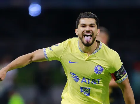 Un niño se acercó a Henry Martín y realizó su festejo