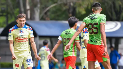 Karel Campos anotó un doblete en la victoria de la Sub 23.