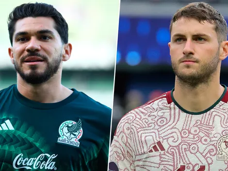 Henry Martín, con ventaja sobre Santi Giménez