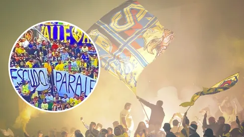 Afición del América mostró su molestia.