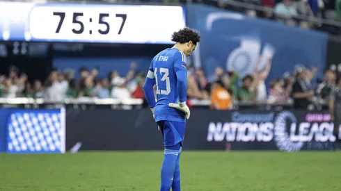 El portero del Salernitana no pudo evitar la goleada en contra.