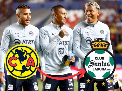 Los dos jugadores que mandará América a Santos para fichar a joya de la Laguna