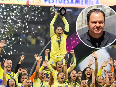 VIDEO: Baños se ¡escondió! en la premiación del Femenil