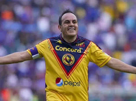 Cuauhtémoc Blanco y su charla motivacional antes del Clásico de Leyendas