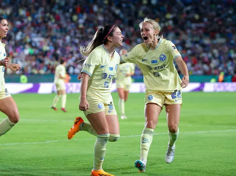 ¡Quieren la copa! América Femenil toma ventaja en la ida de la Final