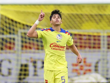 Kevin Álvarez abre el marcador con su alma de delantero