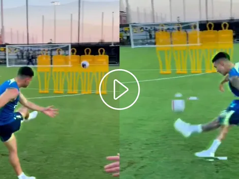 ¡Duelo de tiros libres entre jugadores de América!