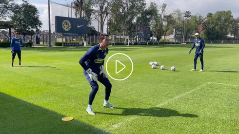 Los porteros de América pelean por la titularidad en Leagues Cup