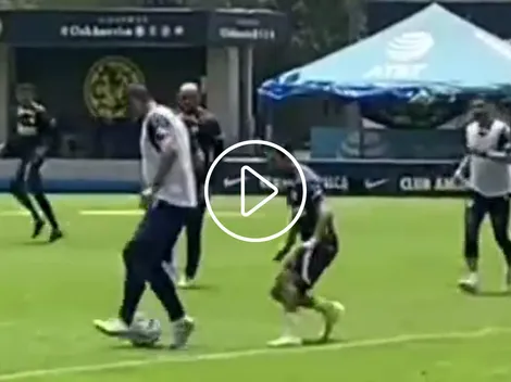 La jugada de fantasía de André Jardine en entrenamiento con América