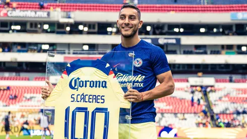 Cáceres es duda para el partido contra Atlas.