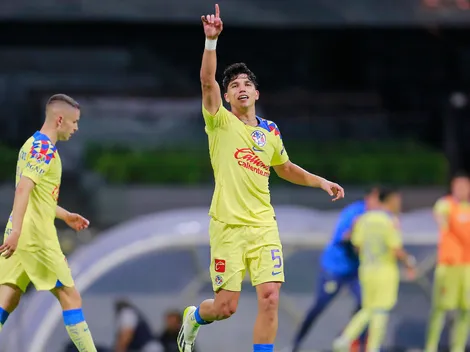 Kevin Álvarez hizo su primer gol con el Club América