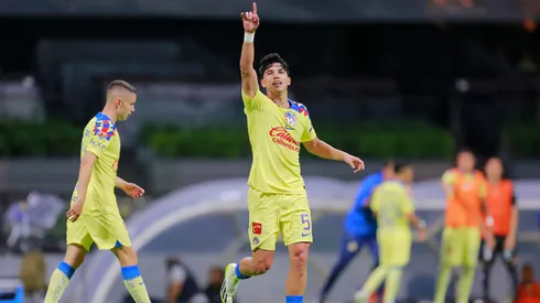 Kevin Álvarez hizo su primer gol con el Club América