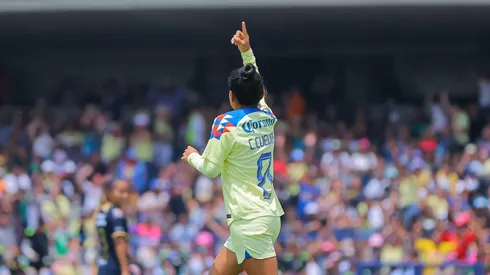 Cas Cuevas fue una de las figuras de América Femenil en la goleada sobre Pumas.