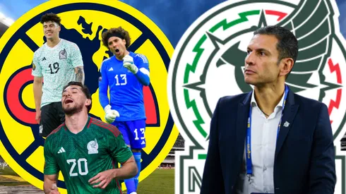 El Club América es de los equipos que más jugadores aporta a la Selección Mexicana