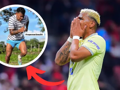 La nueva vida de Roger Martínez en Colombia como jugador libre